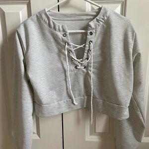 Cropped long sleeve